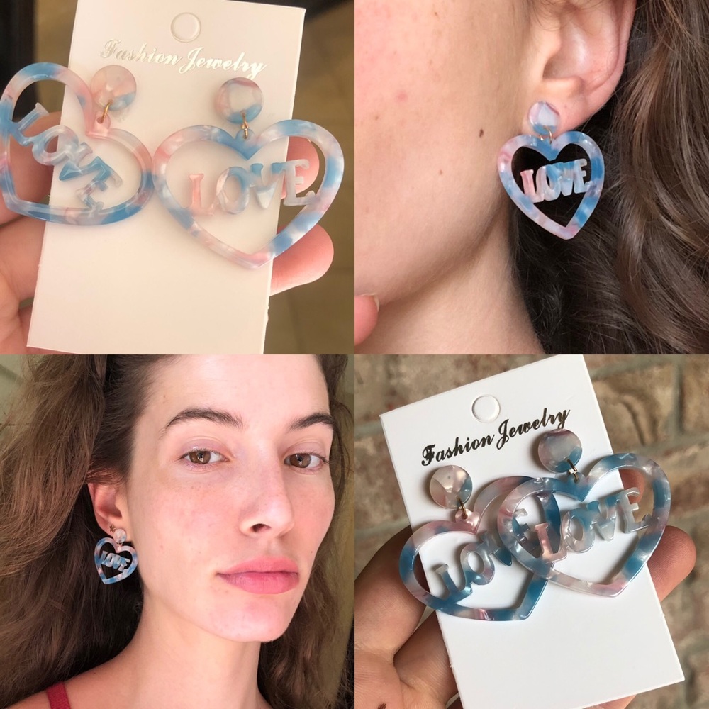 New love earrings 😍